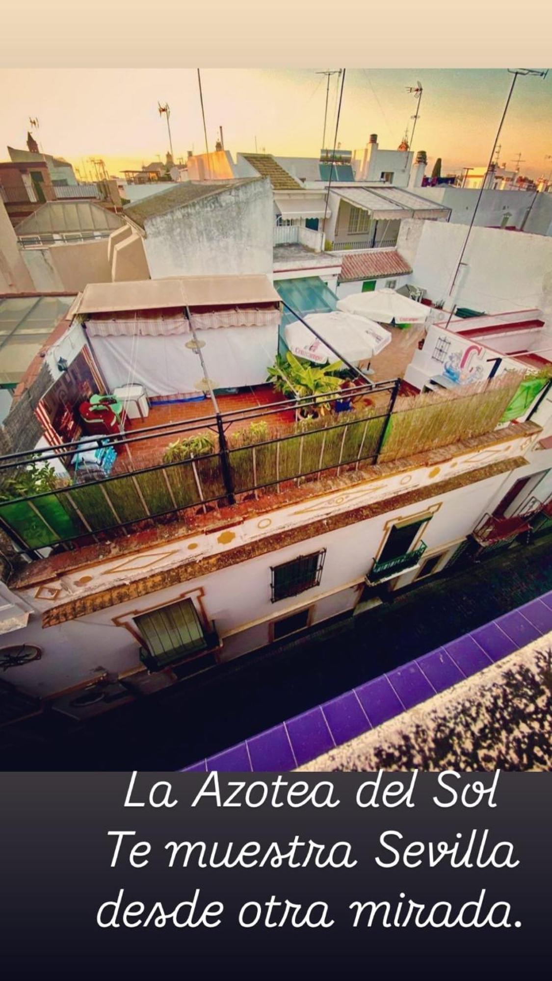 La Azotea Del Sol Apartamento Sevilha Exterior foto