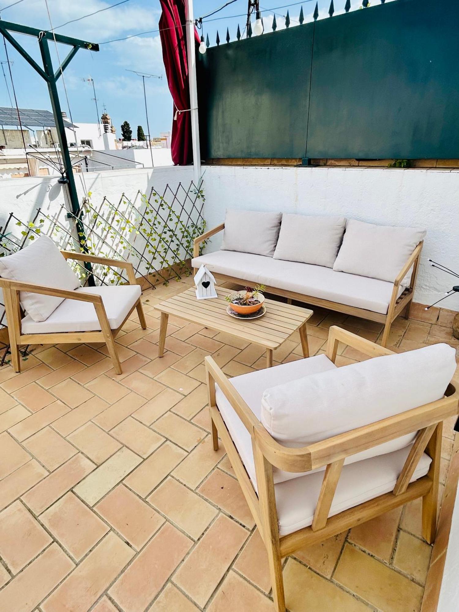 La Azotea Del Sol Apartamento Sevilha Exterior foto