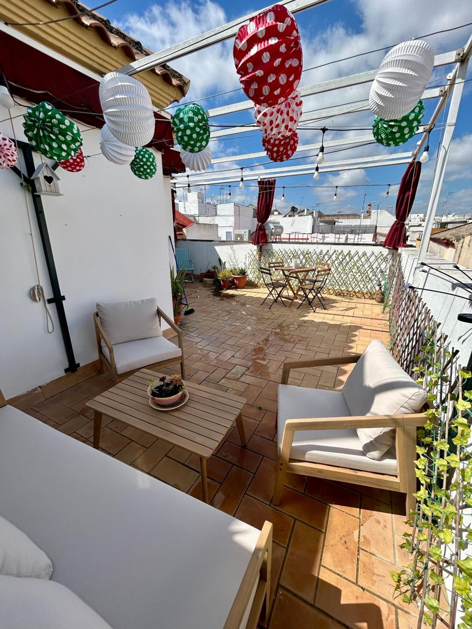 La Azotea Del Sol Apartamento Sevilha Exterior foto